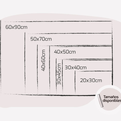 Plantilla lienzos para varios tamaños